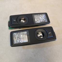 BMW BMW Interior Reading Light Rear Left 63316972971 + Right 63316972972 Black SET — thumbnail 1
