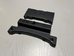 BENTLEY VW Phaeton Bentley Continental Genuine Plastic Trim x2 psc 3D0937555B — thumbnail 2