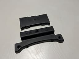 BENTLEY VW Phaeton Bentley Continental Genuine Plastic Trim x2 psc 3D0937555B — thumbnail 1