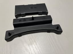 BENTLEY VW Phaeton Bentley Continental Genuine Plastic Trim x2 psc 3D0937555B — thumbnail 7
