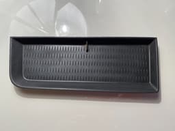 BMW BMW X5 E70 E70 LCI X6 E71 E72 OEM FRONT Left Storage Insert Mat Black Cover — thumbnail 1
