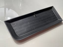 BMW BMW X5 E70 E70 LCI X6 E71 E72 OEM FRONT Left Storage Insert Mat Black Cover — thumbnail 2
