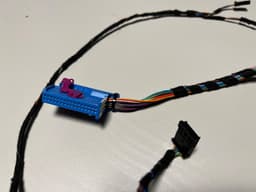 PORSCHE Porsche 911 991 Genuine Front Door Wiring Harness 991.612.677.06 — thumbnail 6