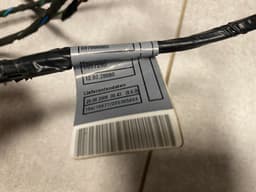 BMW GENUINE BMW X5 E70 Rear Left Door Wiring Harness 61129116978 — thumbnail 4