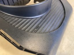 MERCEDES-BENZ Mercedes C CLK G class W203 W209 W463 OEM Steering Column Cowl Trim Cover Black — thumbnail 4