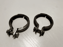 MERCEDES-BENZ Mercedes G class W463 GENUINE Exhaust System Clamp Connector x2 psc A1684900341 — thumbnail 1