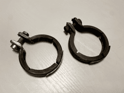 MERCEDES-BENZ Mercedes G class W463 GENUINE Exhaust System Clamp Connector x2 psc A1684900341 — thumbnail 7