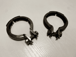 MERCEDES-BENZ Mercedes G class W463 GENUINE Exhaust System Clamp Connector x2 psc A1684900341 — thumbnail 8