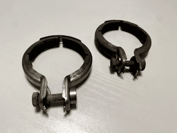 MERCEDES-BENZ Mercedes G class W463 GENUINE Exhaust System Clamp Connector x2 psc A1684900341 — thumbnail 3