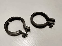 MERCEDES-BENZ Mercedes G class W463 GENUINE Exhaust System Clamp Connector x2 psc A1684900341 — thumbnail 4