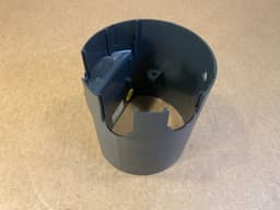 MERCEDES-BENZ Mercedes C G class W203 W463 GENUINE Steering Column Trim Cover Black — thumbnail 2