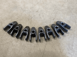 MERCEDES-BENZ Mercedes G class W463 OM628 GENUINE Fuel Injector Holder x8 psc SET — thumbnail 1