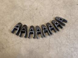 MERCEDES-BENZ Mercedes G class W463 OM628 GENUINE Fuel Injector Holder x8 psc SET — thumbnail 2