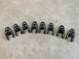 MERCEDES-BENZ Mercedes G class W463 OM628 GENUINE Fuel Injector Holder x8 psc SET — thumbnail 5