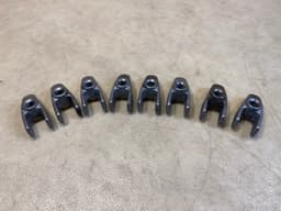MERCEDES-BENZ Mercedes G class W463 OM628 GENUINE Fuel Injector Holder x8 psc SET — thumbnail 4