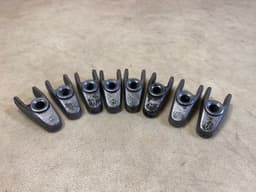 MERCEDES-BENZ Mercedes G class W463 OM628 GENUINE Fuel Injector Holder x8 psc SET — thumbnail 10