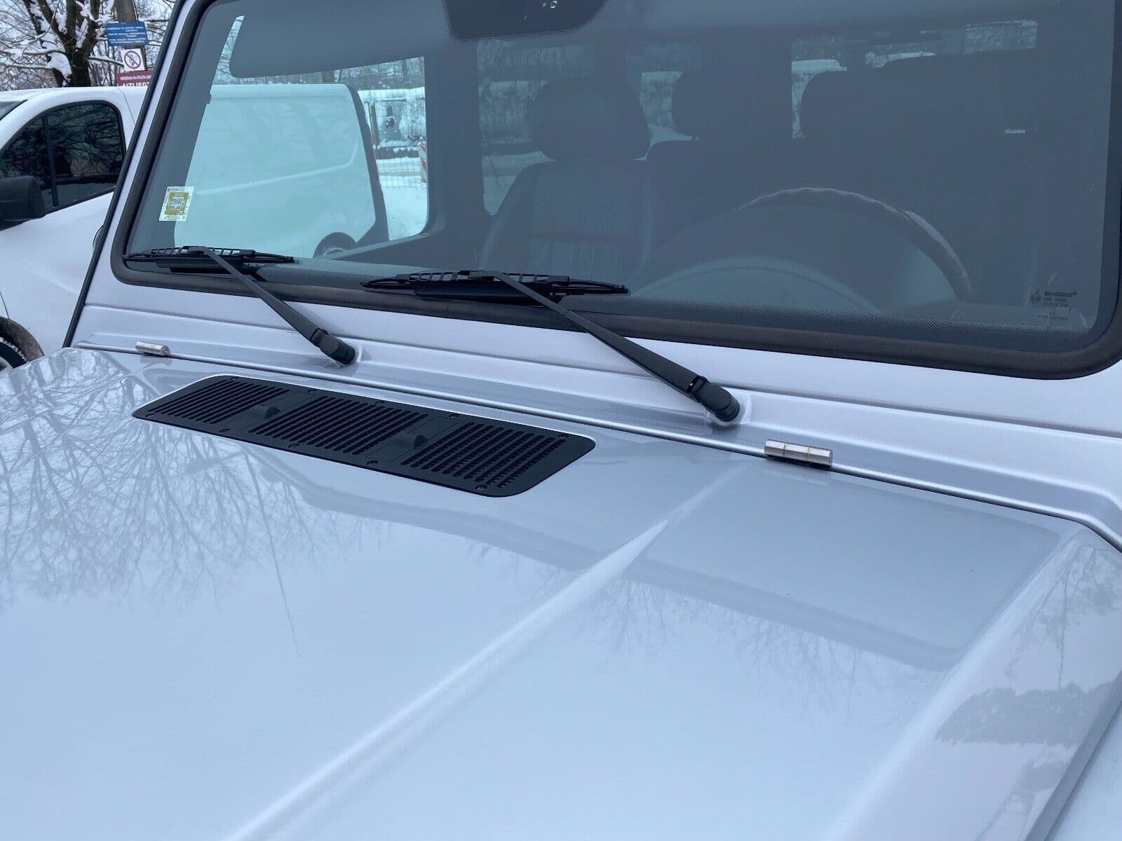 MERCEDES-BENZ STAINLESS STEEL Mercedes G-Class G Wagen W460 W461 W463 SET Hood Hinges 2 pcs