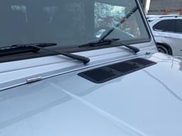 MERCEDES-BENZ STAINLESS STEEL Mercedes G-Class G Wagen W460 W461 W463 SET Hood Hinges 2 pcs — thumbnail 6