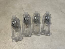 BMW BMW 5 6 7 X5 X6 E/F Series Genuine Door Interior Light Lamps x4 psc — thumbnail 3