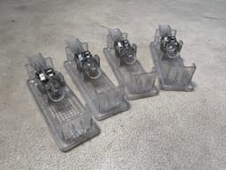 BMW BMW 5 6 7 X5 X6 E/F Series Genuine Door Interior Light Lamps x4 psc — thumbnail 4