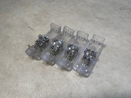 BMW BMW 5 6 7 X5 X6 E/F Series Genuine Door Interior Light Lamps x4 psc — thumbnail 2
