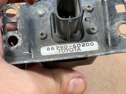 TOYOTA Toyota Land Cruiser J150 Lexus LX GX Front View Camera 86790-60200 — thumbnail 5