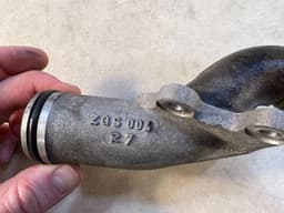 MERCEDES-BENZ Mercedes ML G S class W163 W463 W220 4.0 400 CDI OEM Exhaust Recirculation Pipe — thumbnail 1