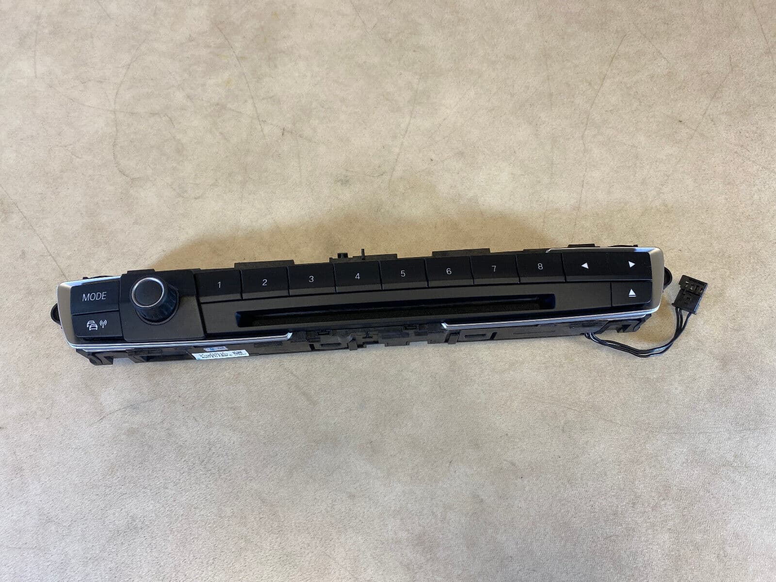 BMW 1 3 F20 F21 F30 GENUINE Radio Control Unit Panel Chrome 61319348831