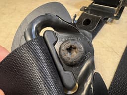 BMW BMW X5 E70 LCI E70 REAR RIGHT SIDE BLACK SEAT BELT 72117161060 — thumbnail 3