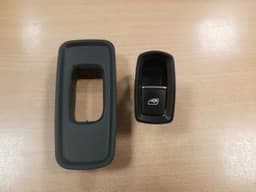 PORSCHE GENUINE PORSCHE 911 991 WINDOW CONTROL SWITCH BUTTON WITH TRIM COVER — thumbnail 2