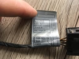BMW BMW X5M E70 X6M E71 GENUINE Rear Parking Sensor Wiring 61129209210 — thumbnail 10