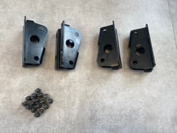 MERCEDES-BENZ Mercedes G class W463 GENUINE Rear Seat Mounting x4 psc with bolts — thumbnail 4