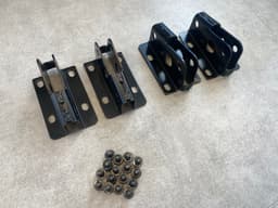 MERCEDES-BENZ Mercedes G class W463 GENUINE Rear Seat Mounting x4 psc with bolts — thumbnail 2