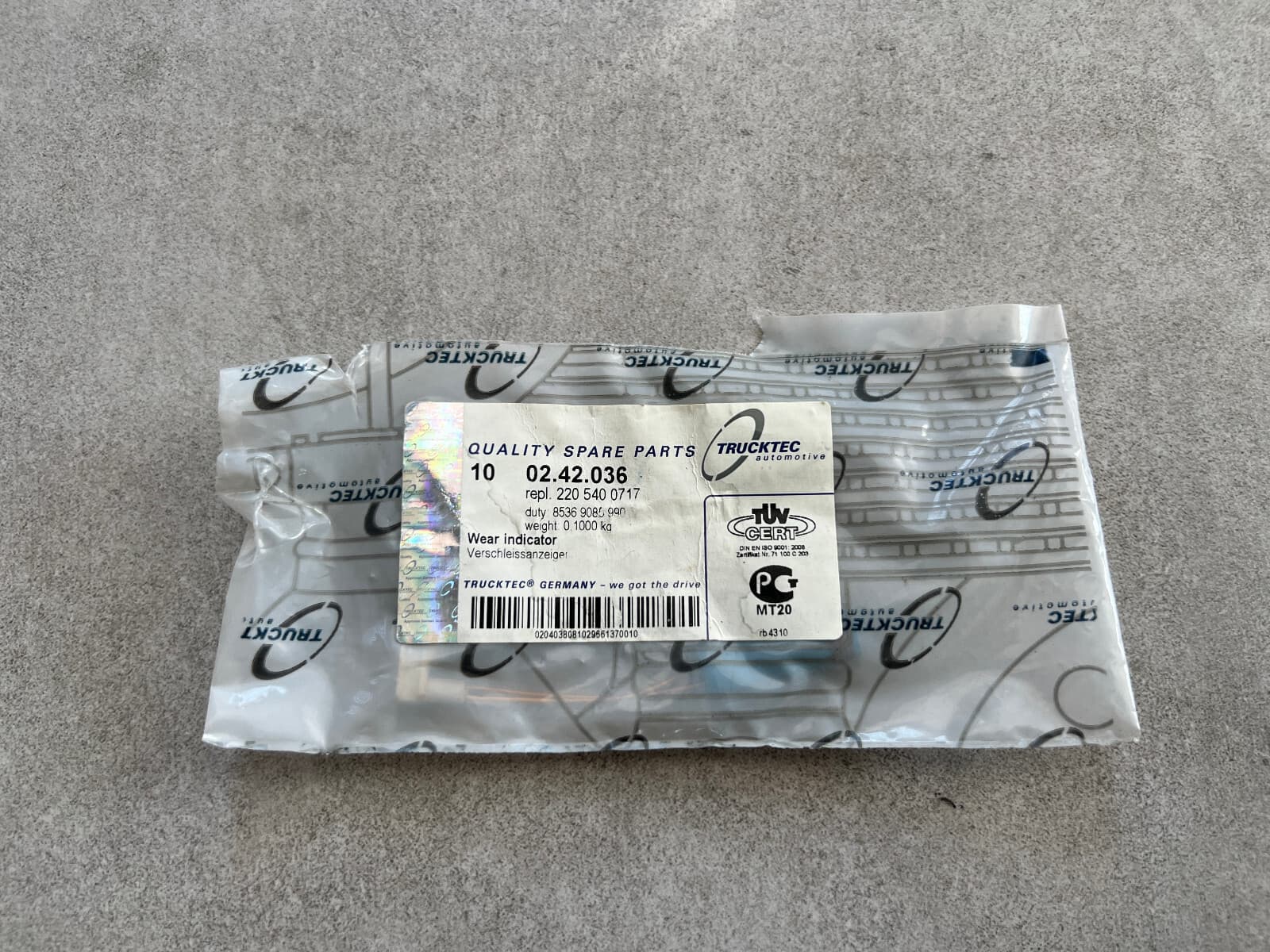 MERCEDES-BENZ Mercedes CL class W215 Brake Lining Sensor Indicator A2205400717