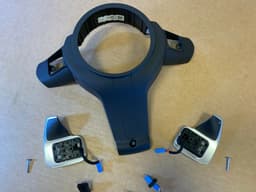 BMW BMW 1 2 3 4 F20 F21 F22 F30 F31 F34 F32 F33 F36 Steering Wheel Shift Paddles SET — thumbnail 2