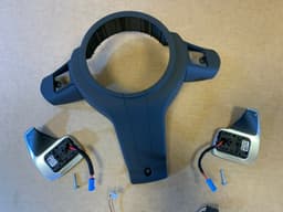 BMW BMW 5 6 F06 F07 F10 F11 F12 F13 GENUINE M Steering Wheel Shift Paddles SET — thumbnail 2