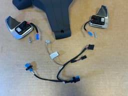 BMW BMW 5 6 F06 F07 F10 F11 F12 F13 GENUINE M Steering Wheel Shift Paddles SET — thumbnail 3