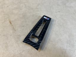 BMW BMW 3 G20 G21 G -series GENUINE Steering Wheel Bottom Carbon Decor Cover Trim — thumbnail 4
