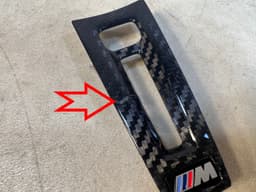 BMW BMW 3 G20 G21 G -series GENUINE Steering Wheel Bottom Carbon Decor Cover Trim — thumbnail 7