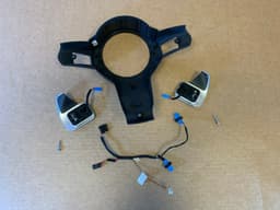 BMW BMW X3 X4 X5 X6 F25 F26 F15 F16 GENUINE M Steering Wheel Shift Paddles SET — thumbnail 7