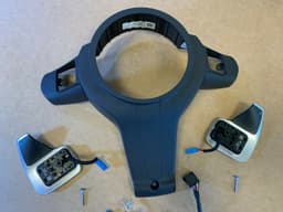 BMW BMW 1 2 3 4 F20 F21 F22 F30 F31 F32 F33 F34 F36 Steering Wheel Shift Paddles SET — thumbnail 2