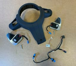 BMW BMW 5 6 F06 F07 F10 F11 F12 F13 GENUINE M Steering Wheel Shift Paddles SET — thumbnail 1