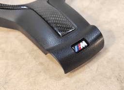 BMW BMW X3 X4 X5 X6 F- Series OEM M Steering Wheel Cover Carbon Trim, 32307847440 — thumbnail 9