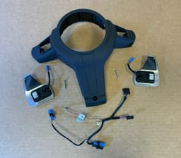 BMW BMW X3 X4 X5 X6 F25 F26 F15 F16 GENUINE M Steering Wheel Shift Paddles SET — thumbnail 1