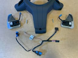 BMW BMW X3 X4 X5 X6 F25 F26 F15 F16 GENUINE M Steering Wheel Shift Paddles SET — thumbnail 3