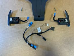 BMW BMW 5 6 F07 F10 F11 F18 F06 F12 F13 M Steering Wheel Shift Paddles SET — thumbnail 3