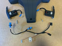 BMW BMW 5 6 F07 F10 F11 F06 F12 F13 M Steering Wheel Shift Paddles SET — thumbnail 3