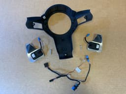 BMW BMW X3 X4 X5 X6 F25 F26 F15 F16 GENUINE M Steering Wheel Shift Paddles SET — thumbnail 9