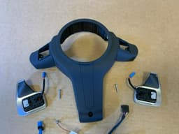 BMW BMW X3 X4 X5 X6 F25 F26 F15 F16 GENUINE M Steering Wheel Shift Paddles SET — thumbnail 2