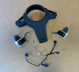 BMW BMW X3 X4 X5 X6 F25 F26 F15 F16 GENUINE M Steering Wheel Shift Paddles SET — thumbnail 1